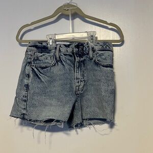 NWT Frame Le Simone Short Denim Jean Shorts size 24